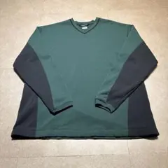Nike golf トレーナー　スウェット　緑　黒　ゴルフ　XL