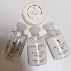 ブルガリ　アメニティ 4点セット トラベル シャンプー トリートメント ボディ