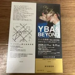 テート美術館 YBA&BEYOND展観覧券1枚 国立新美術館のサムネイル