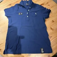 PEARLY GATES ネイビー ポロシャツ