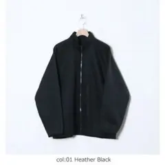 blurhms Pe/Silk Fleece ZIP Jacket タグ付き