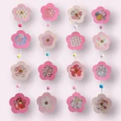 【受注制作】壁面飾り★つるし飾り★ひな祭り★ガーランド★桜★ピンク★幼稚園★