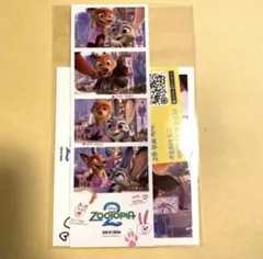 【韓国限定】ズートピア２　4カットフォト　ポラロイド　特典