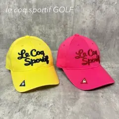 le coq sportif GOLF ルコックゴルフ　キャップ2個セット