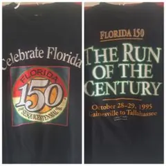 1995年　黒　裾袖シングルステッチ　ヴィンテージTシャツ　90s