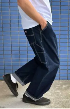 Dickies　ディッキーズ　ペインターパンツ　L　ワンウォッシュ　美品