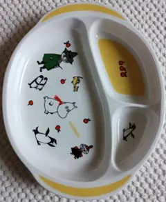 YAMAKA MOOMIN／ムーミン 【陶器製】ランチプレート　1枚 未使用品
