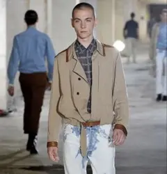DRIES VAN NOTEN コットンシルクシアーシャツ　2011ssのサムネイル