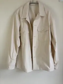 UNIQLO ユニクロ　アイボリー ジャケット　Mのサムネイル