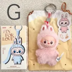 正規品【 Ｇ 】 ラブブ　アルファベット　ぬいぐるみ　　チャーム