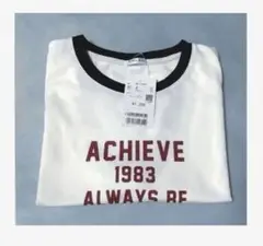 【新品未使用タグ付き】Honeys ハニーズ リンガーTシャツ 丈短め