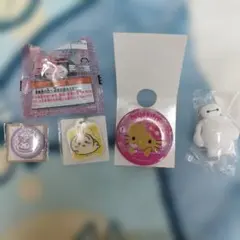 キティちゃん　缶バッチ　クロミ
