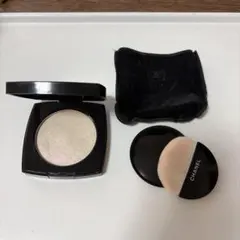 新品未使用】CHANEL プレストパウダー 本体 鏡付き ブラシ付き - メルカリ