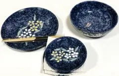 ⭐️再値下げ【未使用】美濃焼　大皿　小皿　菓子皿　菓子鉢　セット　皿　器　陶器