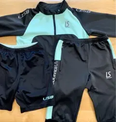 LUZ e SOMBRA ジャージセット&ハーフパンツ　3点　Jr.160