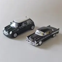 KINSMART キンスマート ミニカー2種　プルバックカー1/40 1/28