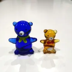 ガラス細工 置物