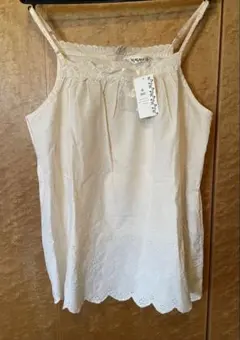 新品タグ付☆SM2 生成り　キャミソールブラウス