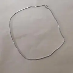 K18WG ネックレス