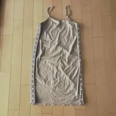 レピピアルマリオ☆サイドロゴワンピース！グレーLサイズ160cm165cm