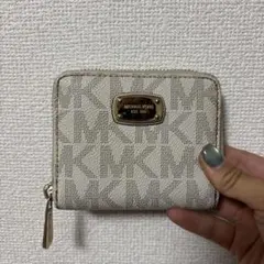 MICHAEL KORS 二つ折り財布 ベージュ系
