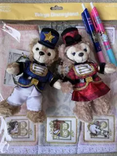 ディズニークリスマス2017 ダッフィーシェリーメイ ぬいば グッズセット