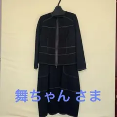 【値下げ】ヒロココシノ ワンピースジャケットセットのサムネイル