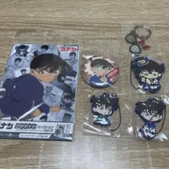江戸川コナン 缶バッジ ラバーストラップ アクリルチャーム まとめ売り