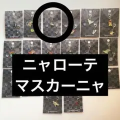 匿名配送／ポケモン／全国ずかんメタルチャーム／ニャローテ／マスカーニャ