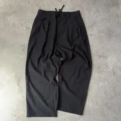 HARE ハレ　タックワイドパンツ 黒 テーラードパンツ　ユニセックス　パンツ