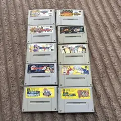スーパーファミコン ゲームソフト まとめ売り