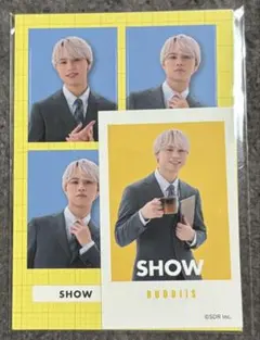 EBiDANオンラインくじBUDDiiS E賞ステッカーセット⑥SHOW