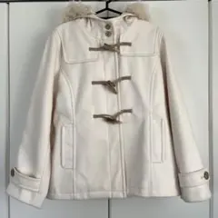 earth music&ecology ダッフルコート 白