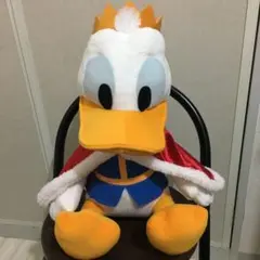 Disney DONALD DUディズニードナルドダックキングぬいぐるみ