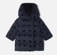 ジャガディ　jacadi 96cmドットダウンコート ジャガディjacadi 96cmドットダウンコート三菱 MITSUBISHI