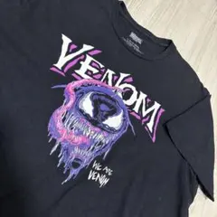 MARVEL VENOM ヴェノム (スパイダーマン) Tシャツ メンズL 送込