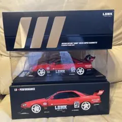 Inno 1/18 スカイライン LBWK ER34レッド 黒ホイール 5番 - メルカリ