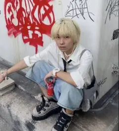 【あおばくん着用】NEW ROCK サイズ43 希少カラー プレ値80,000 2026年最新】あおばくん ニューロックの人気アイテム - メルカリ