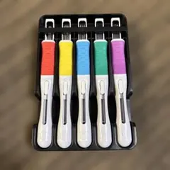 サクラクレパス グリップ彫刻刀　彫刻刀セット（左利き用）