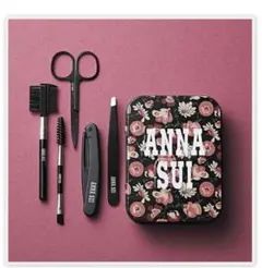 アナスイANNA SUI フラワー缶ケース& 眉毛グルーミング5点セット