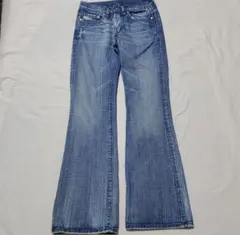 ディーゼル　ダメージ加工フレアデニム　25