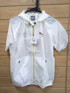 PUMA プーマ GOLF ゴルフウェア ナイロン M ホワイト 収納袋 　C1