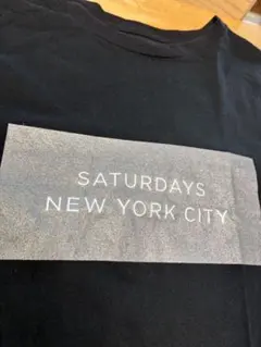 【限定】名古屋Saturdays New York City Tシャツ ブラック