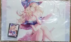 遊戯王　ブラックマジシャンガール　カードスリーブプロテクター　プレイマット
