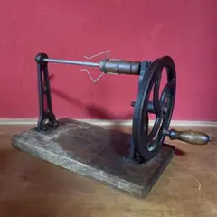 □時代物・レトロ□綿繰り機・綿くり機□インテリア・アンティーク・古