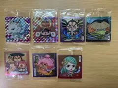 ワンピースキャラクターシールセット7枚