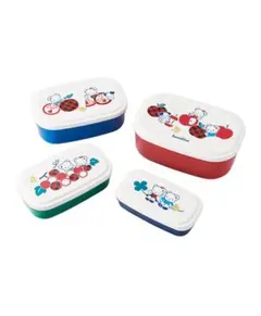 【新品未使用】ファミリア　シール容器4Pセット