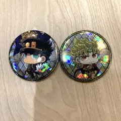 缶バッジJOJO展【限定品】　承太郎:DIO