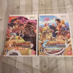 wiソフト　ワンピース アンリミテッドクルーズ エピソード1.2　2本セット