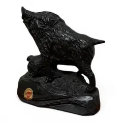 【激レア‼︎】 那智黒 置物 猪 縁起物 美品 激レア‼︎】 那智黒 置物 猪 縁起物 美品 - メルカリ